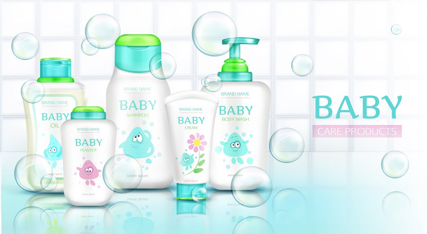 baby-care-products-cosmetics-bottles-with-kids-cartoon_33099-1553
