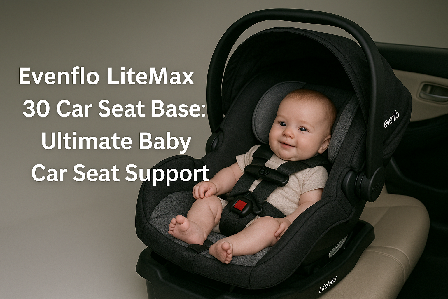 Evenflo LiteMax 30 Car Seat Base: Ultimate Baby Car Seat Support Evenflo LiteMax 30 Car Seat Base: Ultimate Baby Car Seat Support